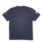 Mens Navy Dickies New York Amercan Flag Short Sleeve T Shirt