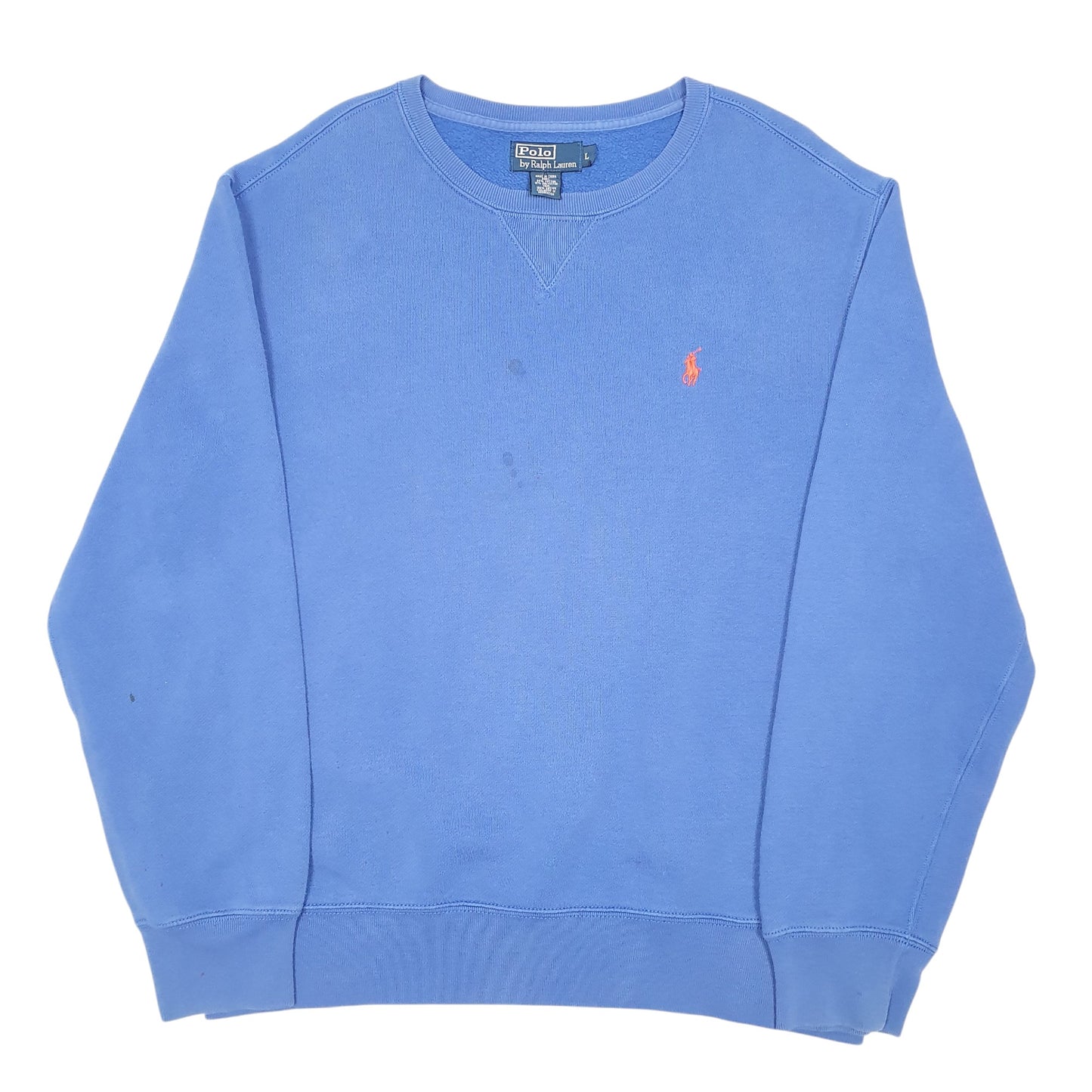 Mens Blue Polo Ralph Lauren  Crewneck Jumper
