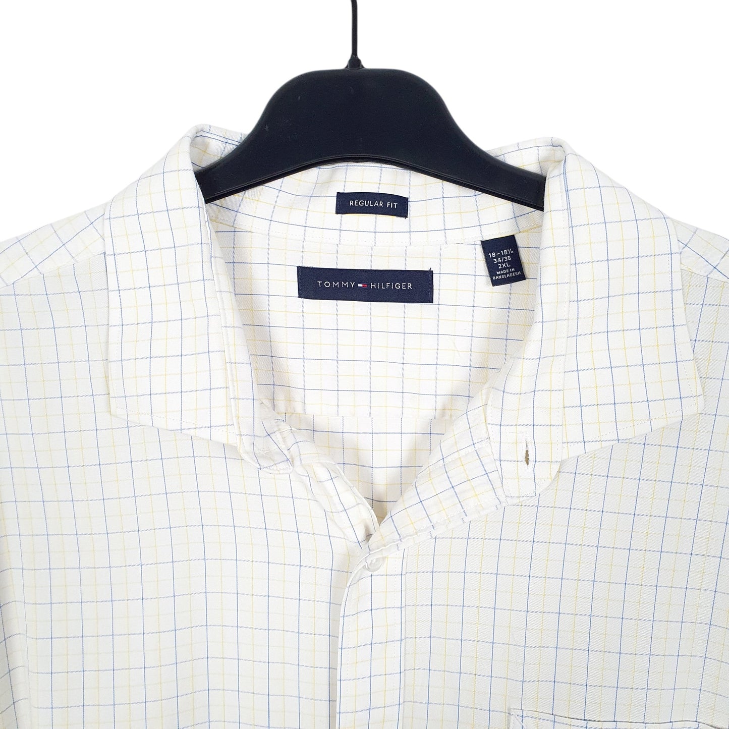 Mens White Tommy Hilfiger  Long Sleeve Shirt