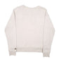 Womens Beige Reebok Spellout Workout Crewneck Jumper