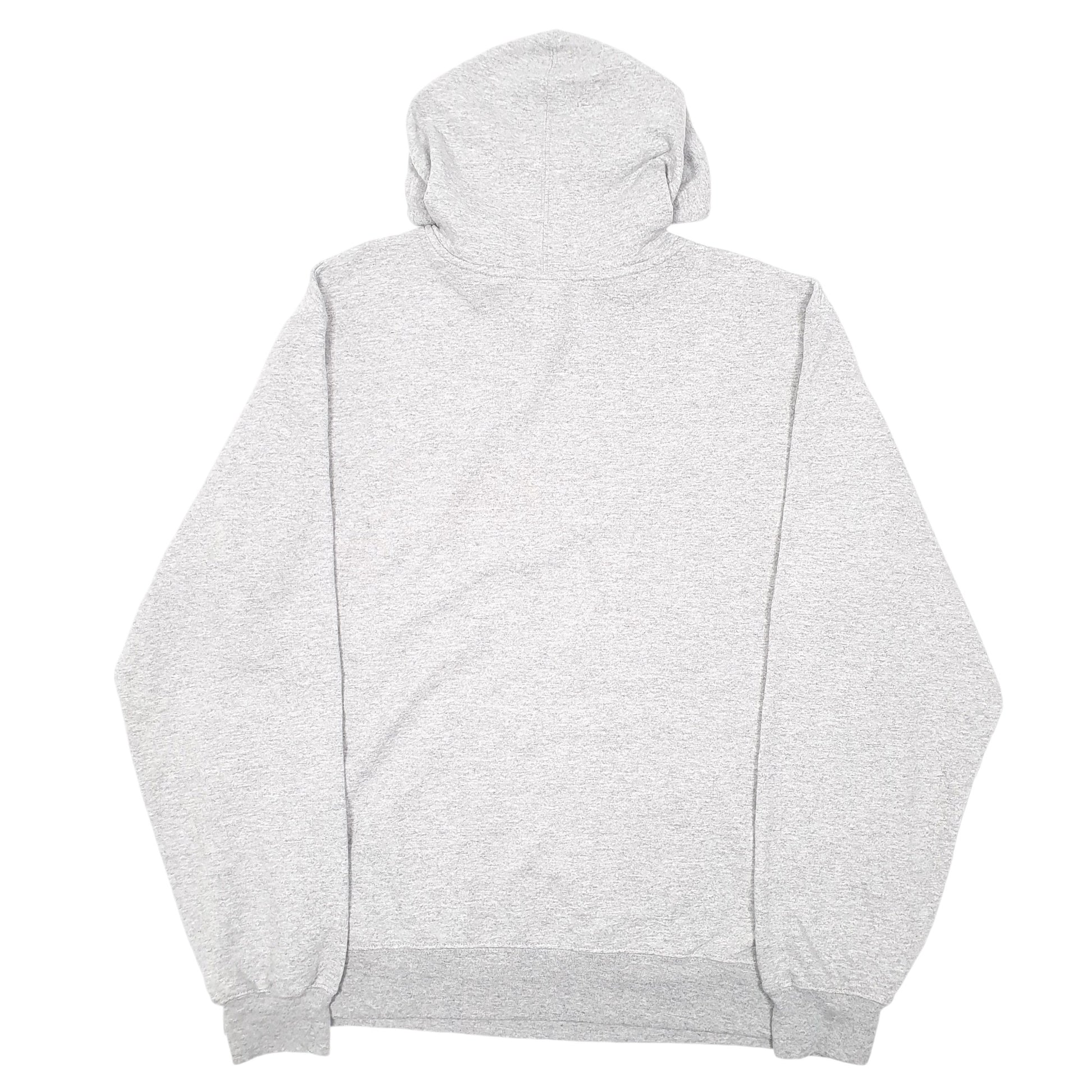 Mens Grey Adidas USA Soccer Team Flag Hoodie Jumper