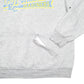 Mens Grey Fruit Of The Loom East Carteret Mariners Spellout USA Hoodie Jumper