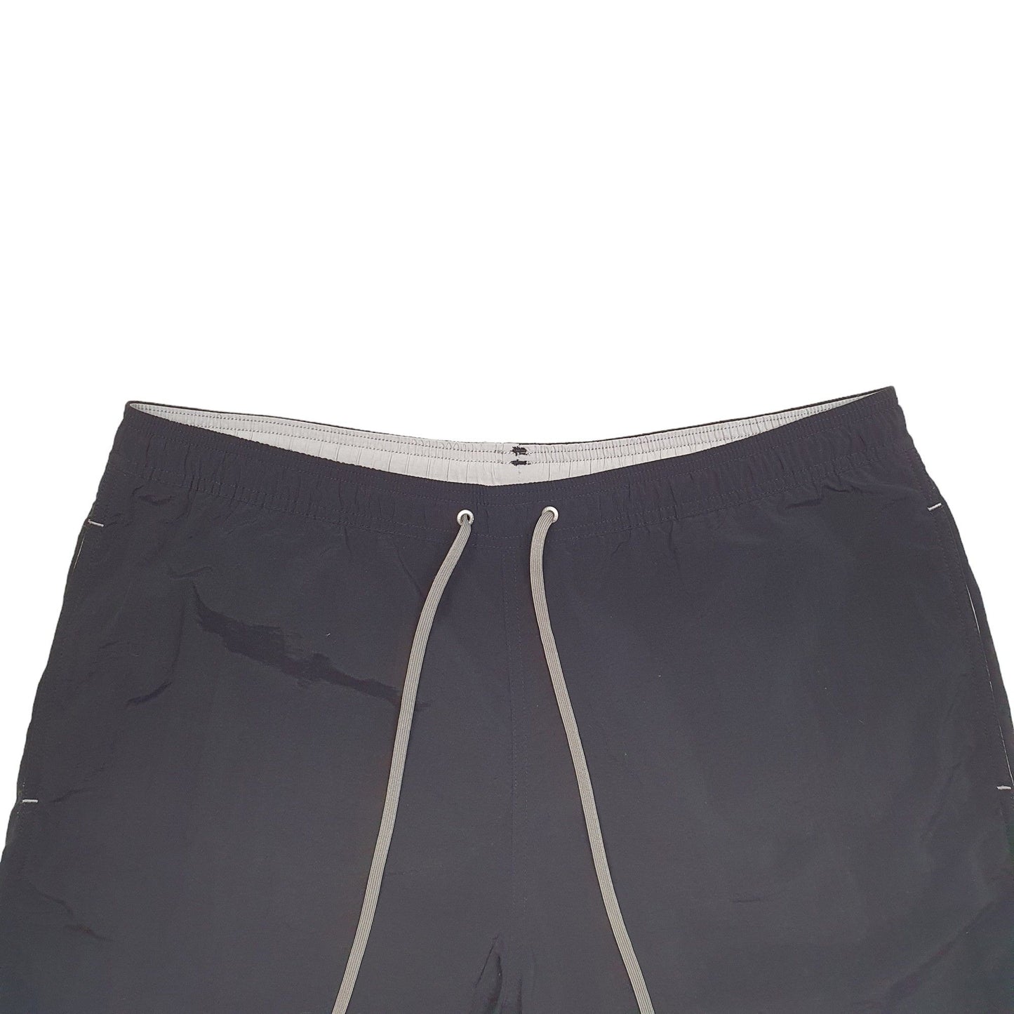 Womens Black Ralph Lauren Chaps Swim Trunks Shorts