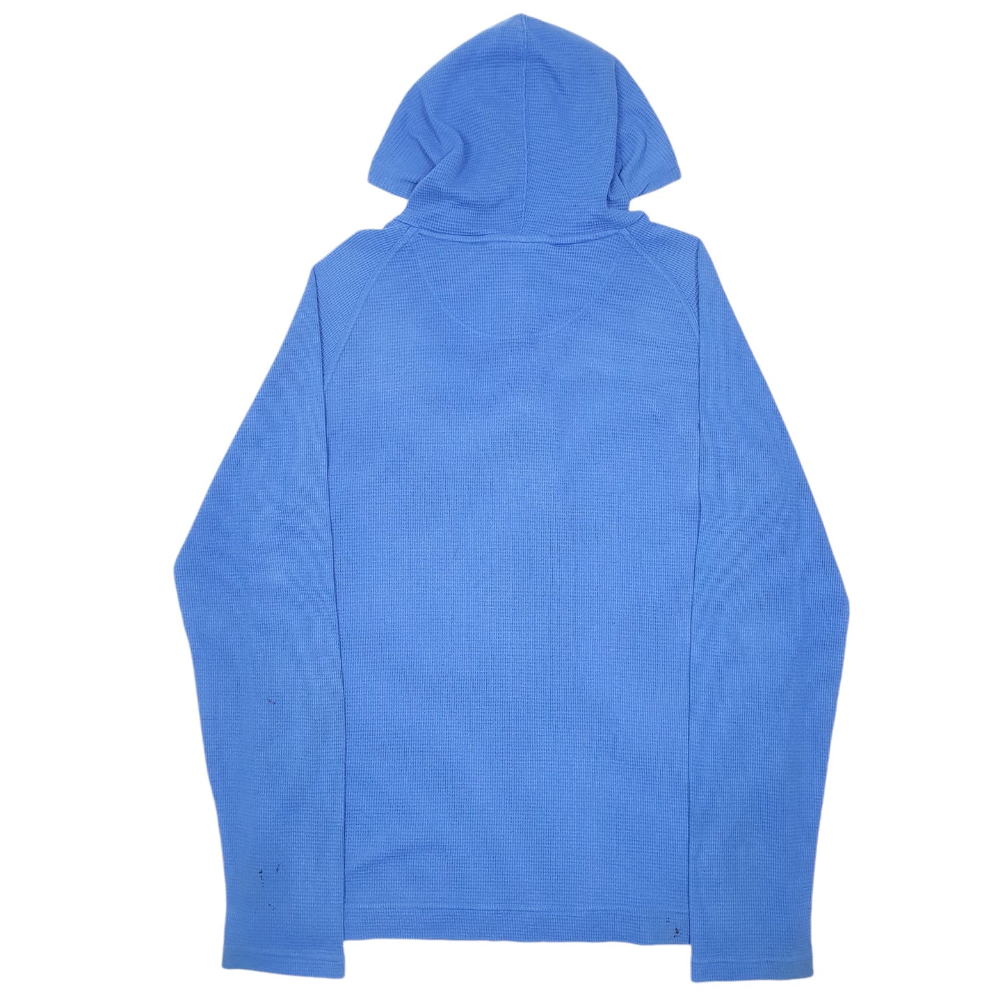 Mens Blue Nike Boise State Vintage Team 2000s Y2K Waffle Hoodie Jumper