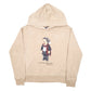 Womens Beige Polo Ralph Lauren Bear Teddy Polski Hoodie Jumper