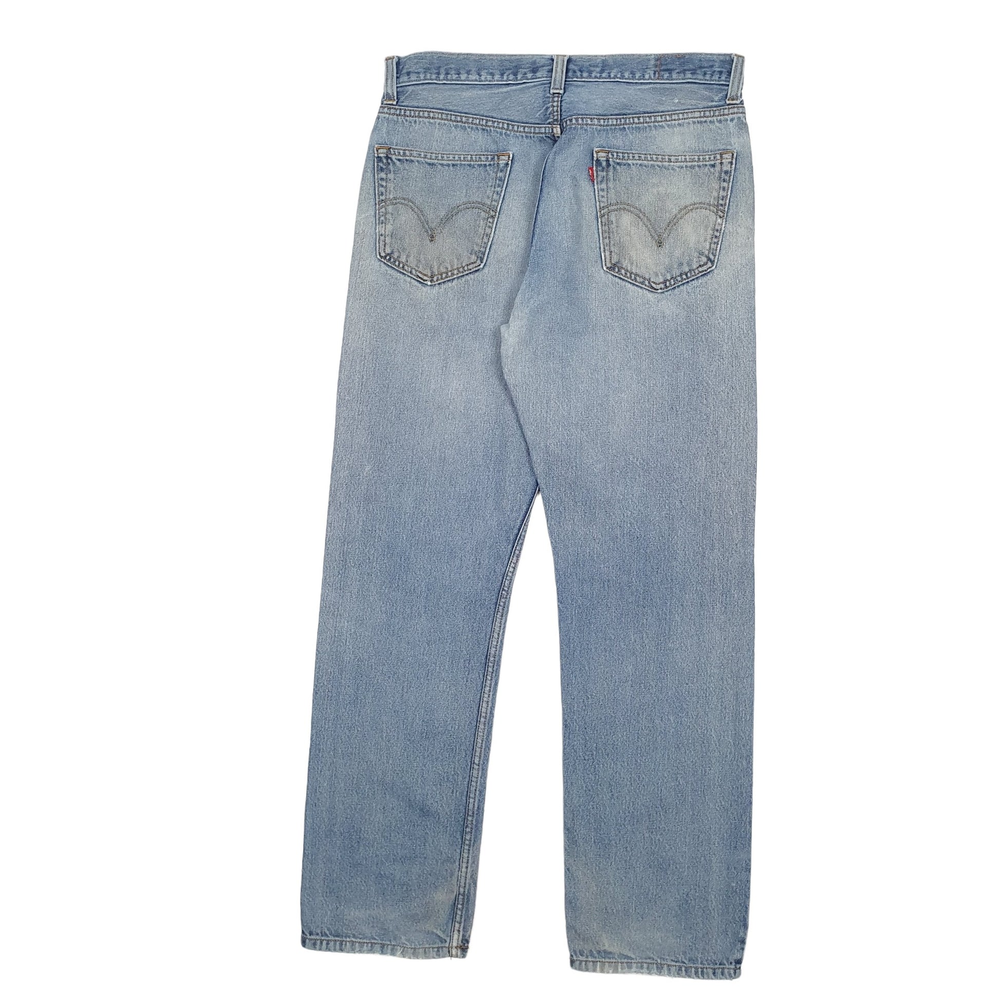 Mens Blue Levis  505 JeansW34 L32