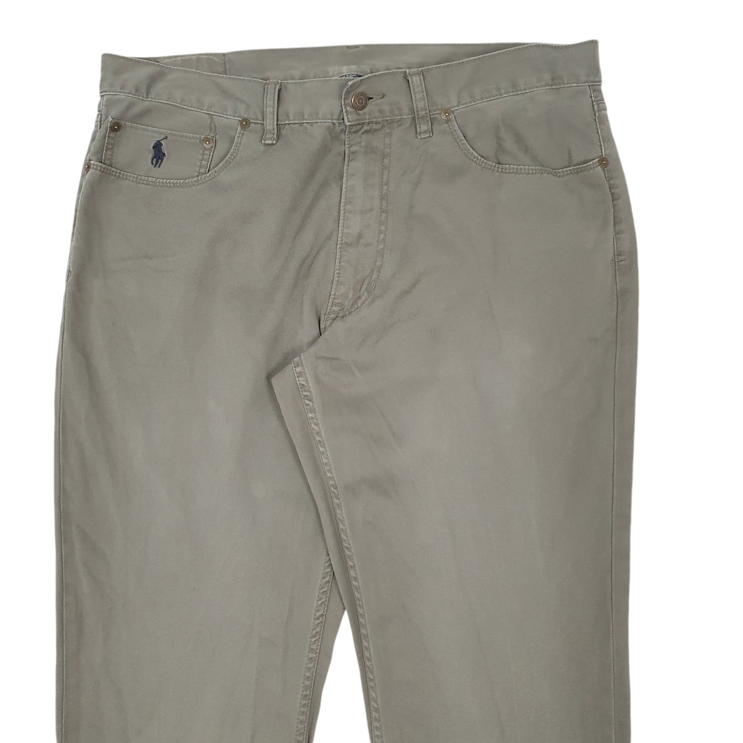 Mens Khaki Polo Ralph Lauren  Chino Trousers