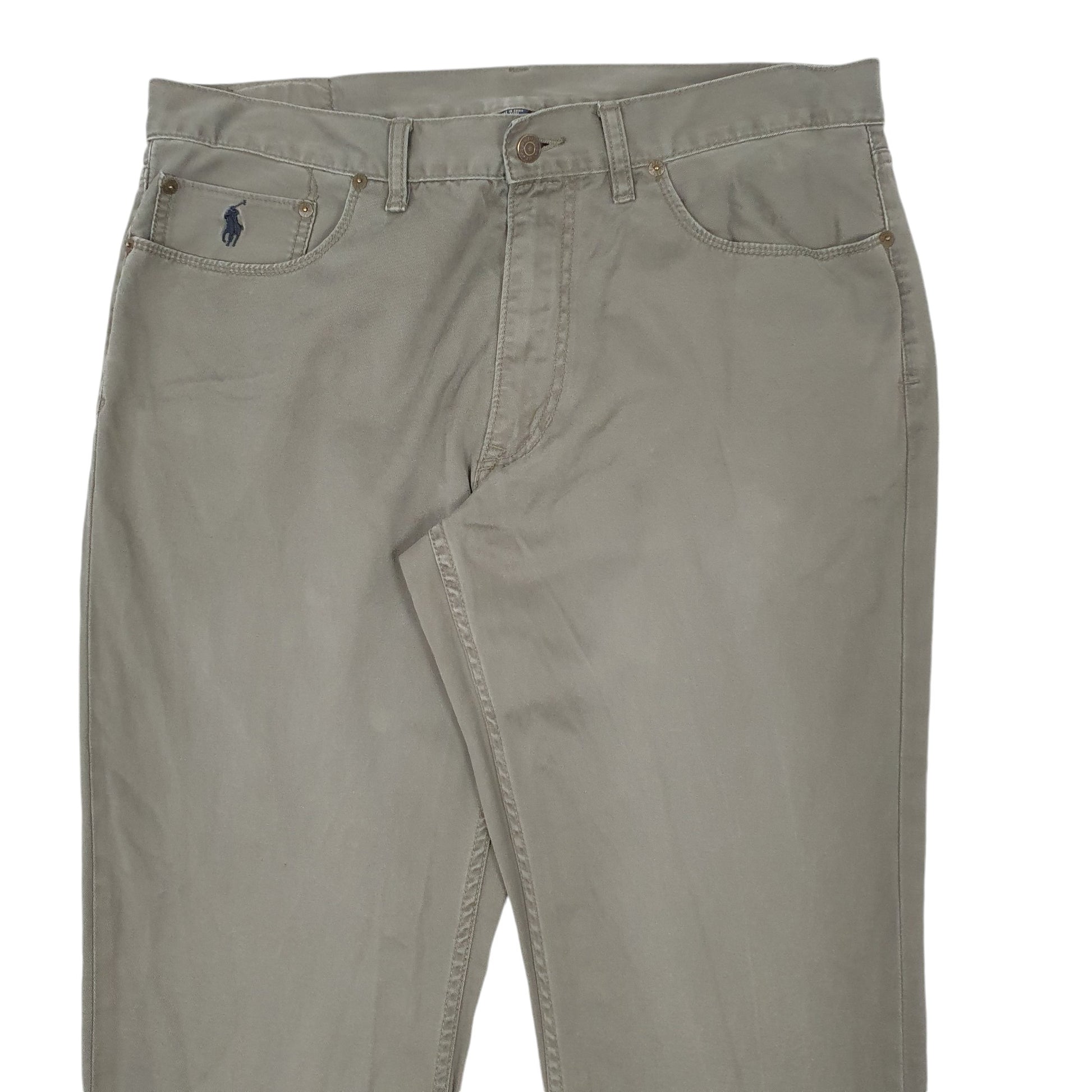 Mens Khaki Polo Ralph Lauren  Chino Trousers