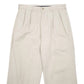 Mens Cream Polo Ralph Lauren Double Pleated Chino Trousers