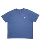 Mens Blue Carhartt  Short Sleeve T Shirt