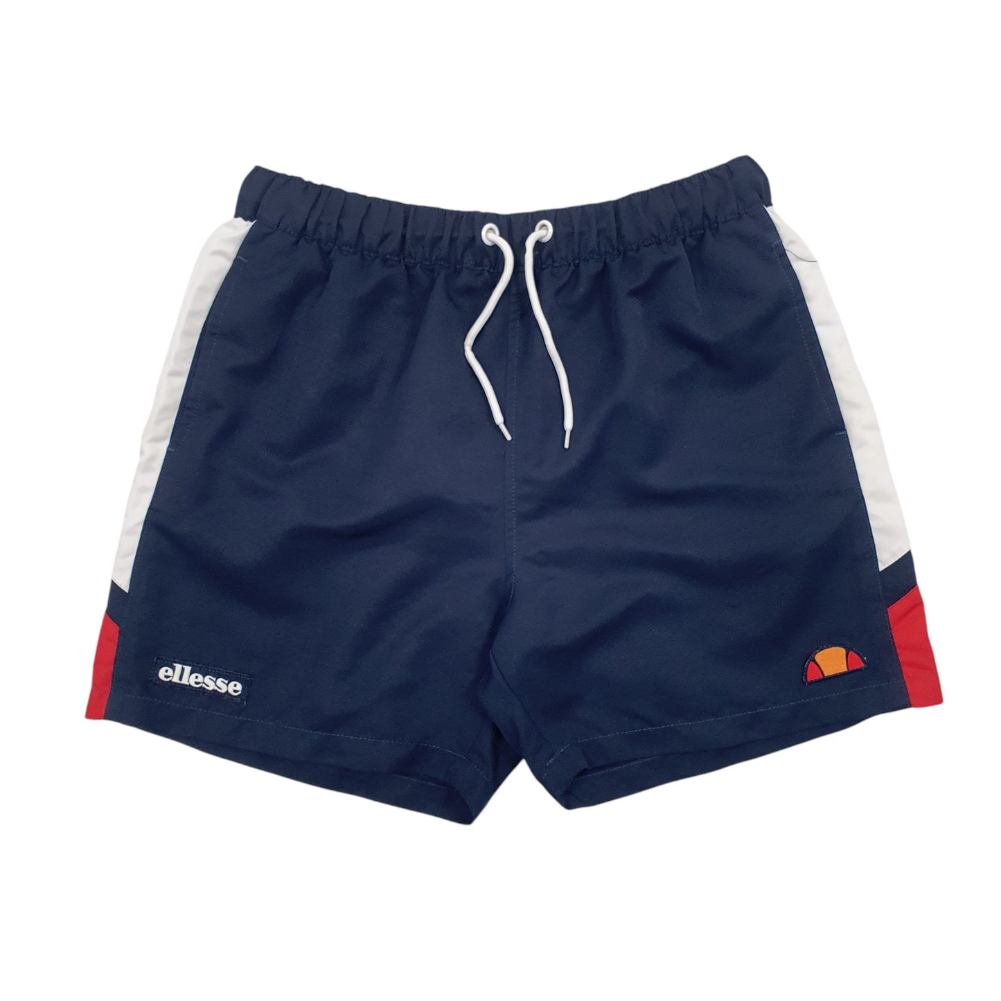 Mens Navy Ellesse Stretch Active Wear Sport Shorts