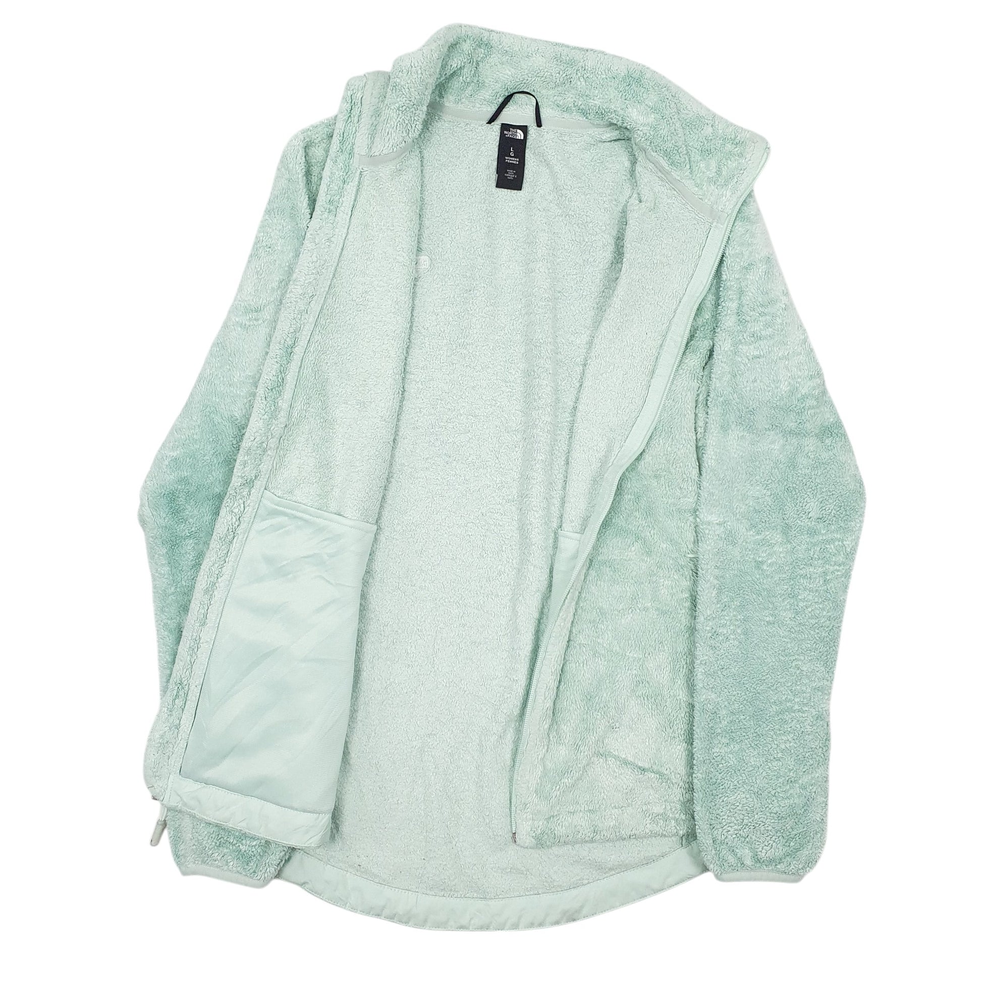 Womens Green The North Face  Full Zip Jumper