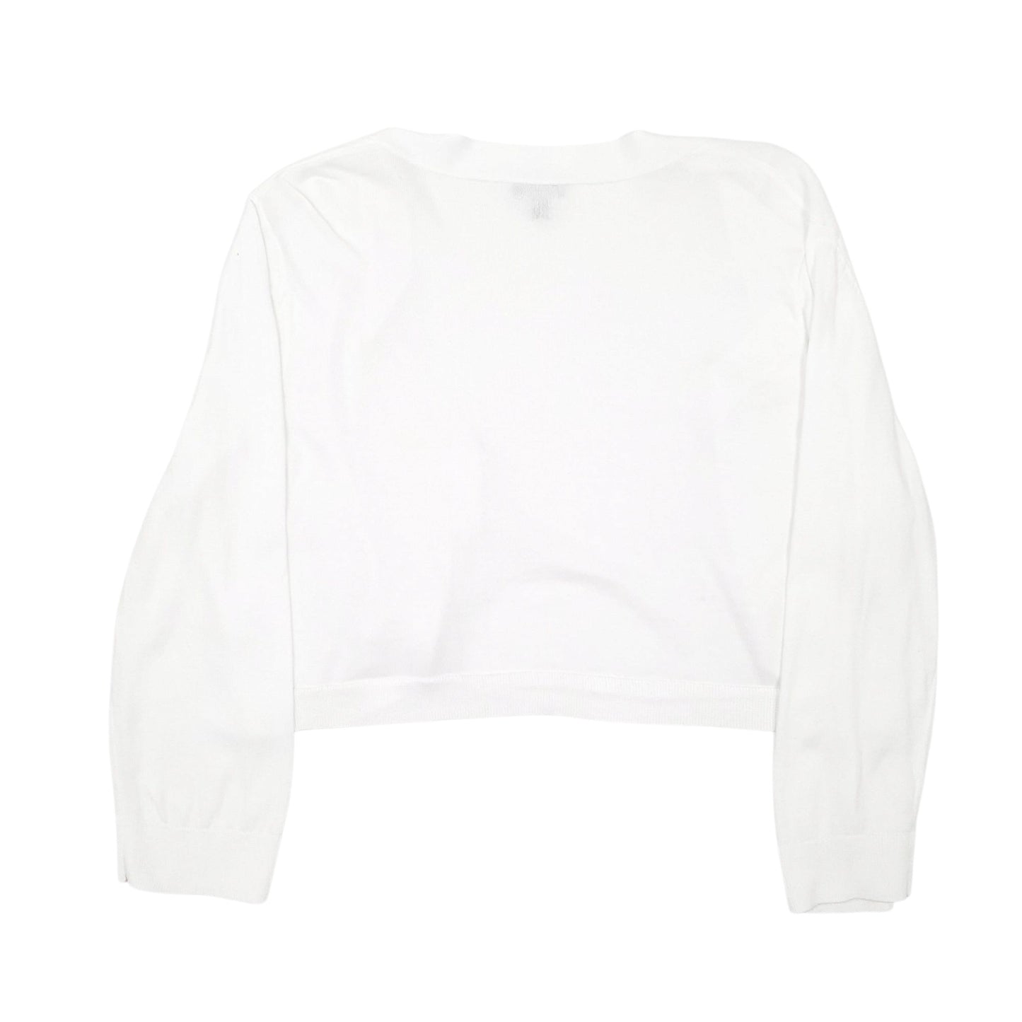 Womens White Talbot Blouse Long Sleeve T Shirt