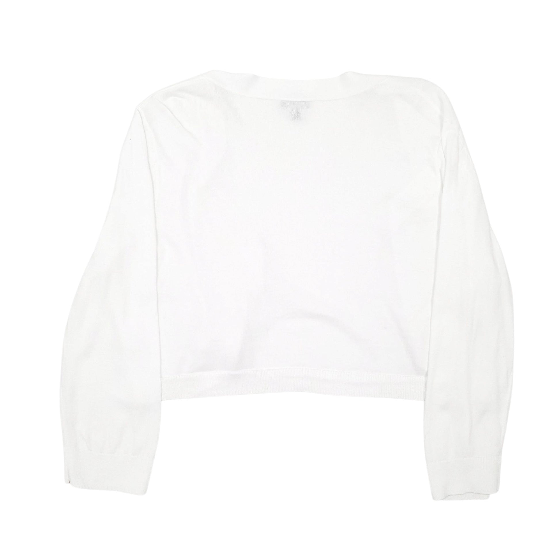 Womens White Talbot Blouse Long Sleeve T Shirt