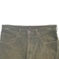 Mens Green Lee  Corduroy Trousers