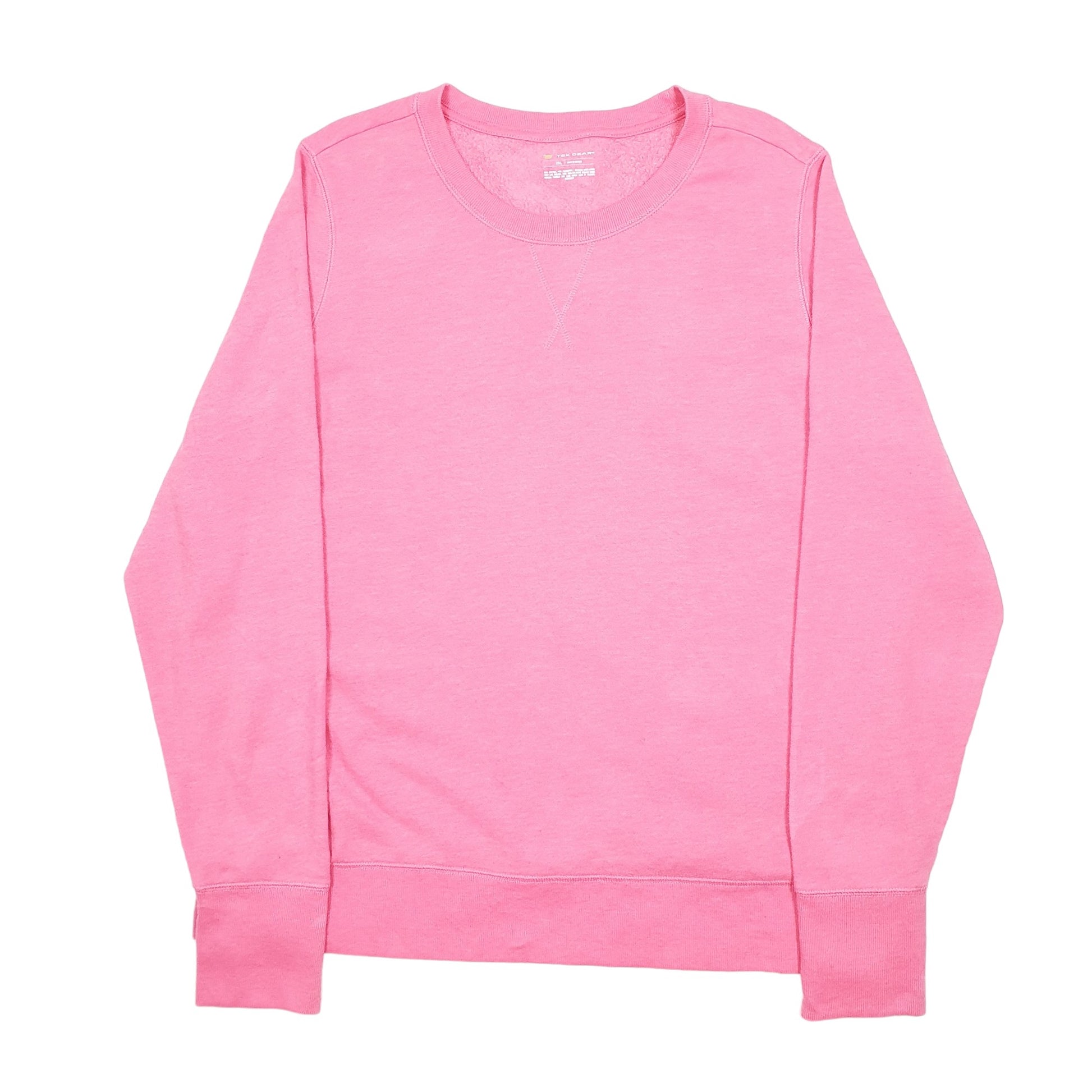 Womens Pink Tek Gear  Crewneck Jumper