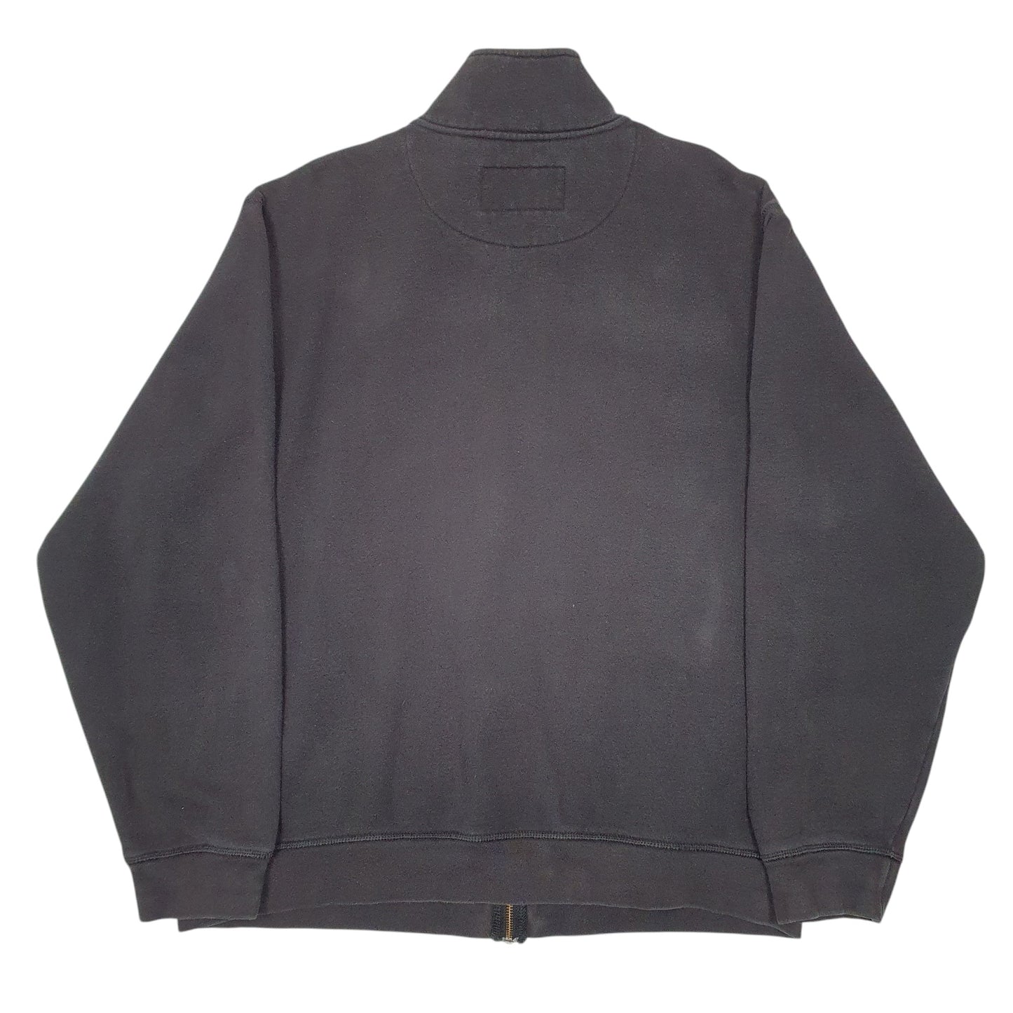 Mens Black Reebok Spellout Full Zip Jumper