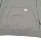 Mens Khaki Carhartt Workwear Loose Fit Hoodie Jumper