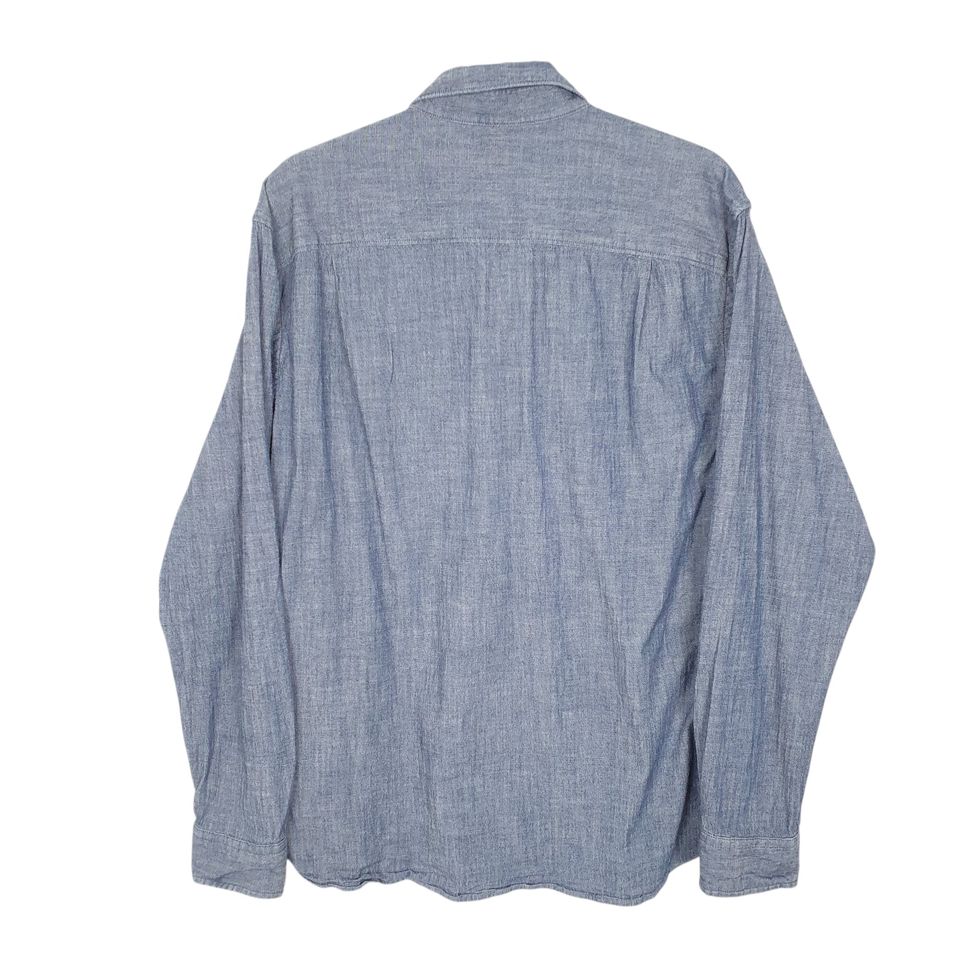 Mens Blue Sonoma  Long Sleeve Shirt