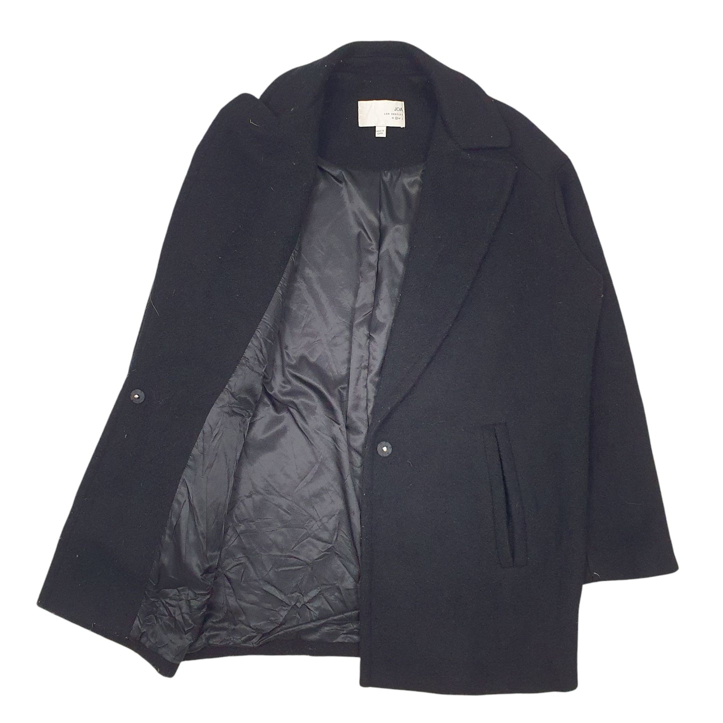 Mens Black Joa   Coat
