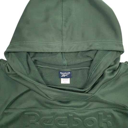 Mens Green Reebok  Hoodie Jumper