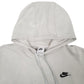 Womens Grey Nike  Hoodie Jumper