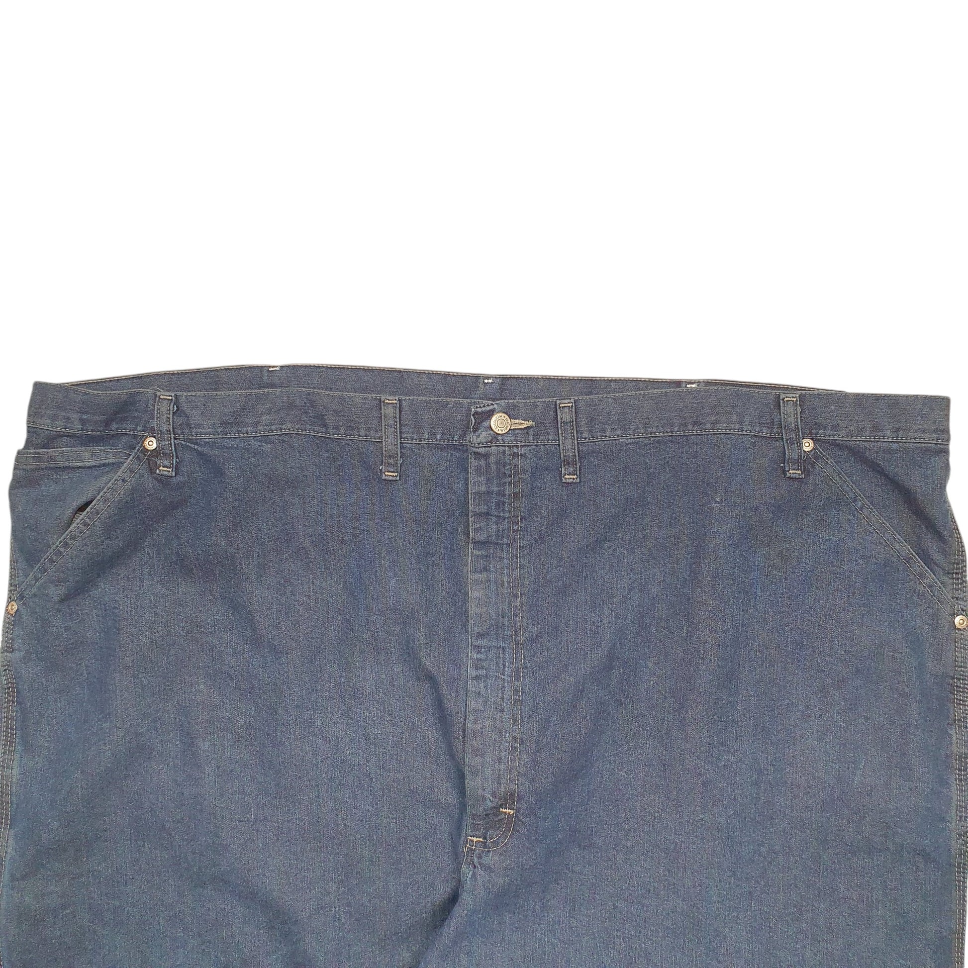 Mens Blue Wrangler Carpenter Relaxed JeansW54 L32