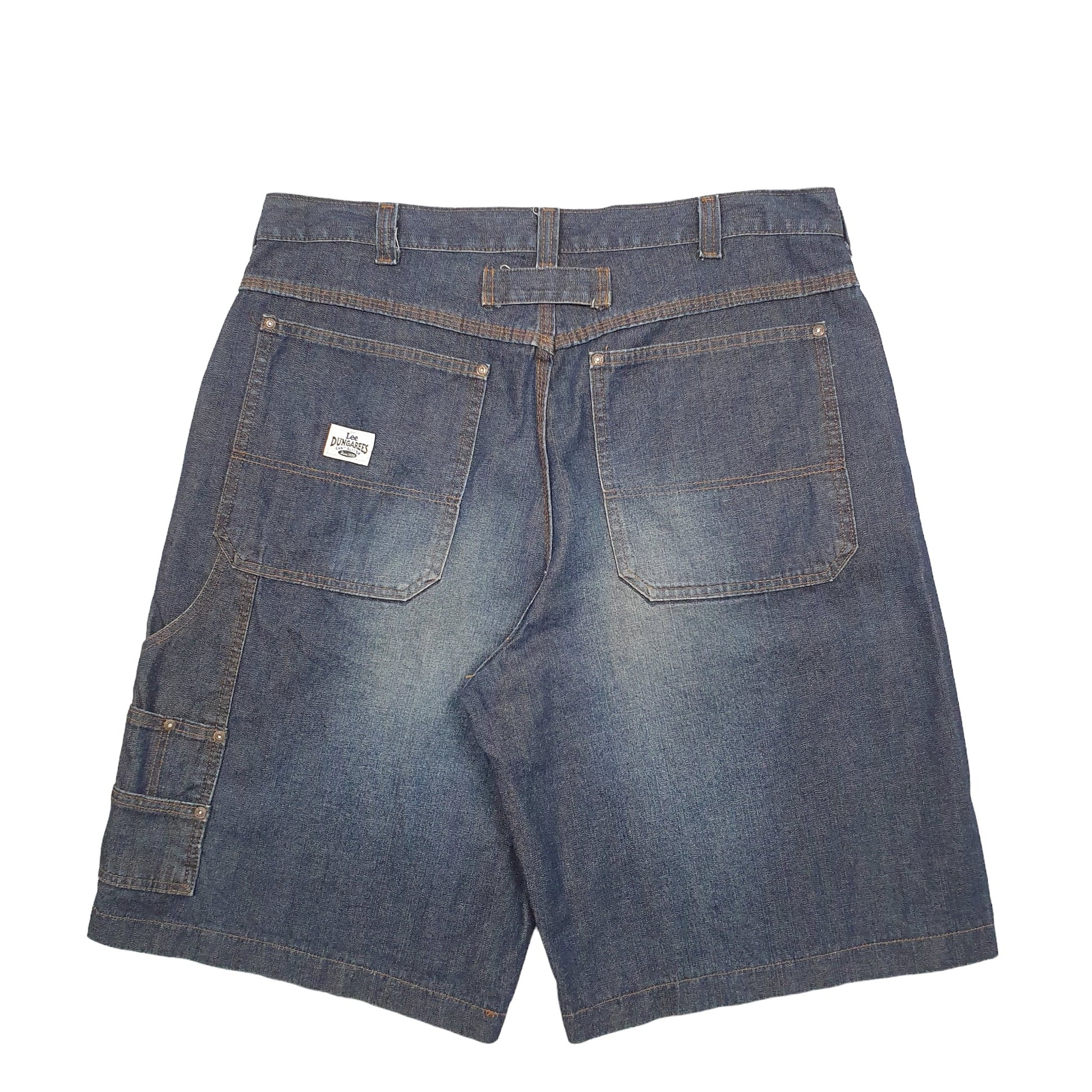 Mens Blue Lee  Carpenter Shorts