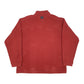 Mens Red Columbia Sportswear Company  Quarter Zip Jumper