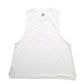 Womens White Adidas  Short Sleeve T Shirt