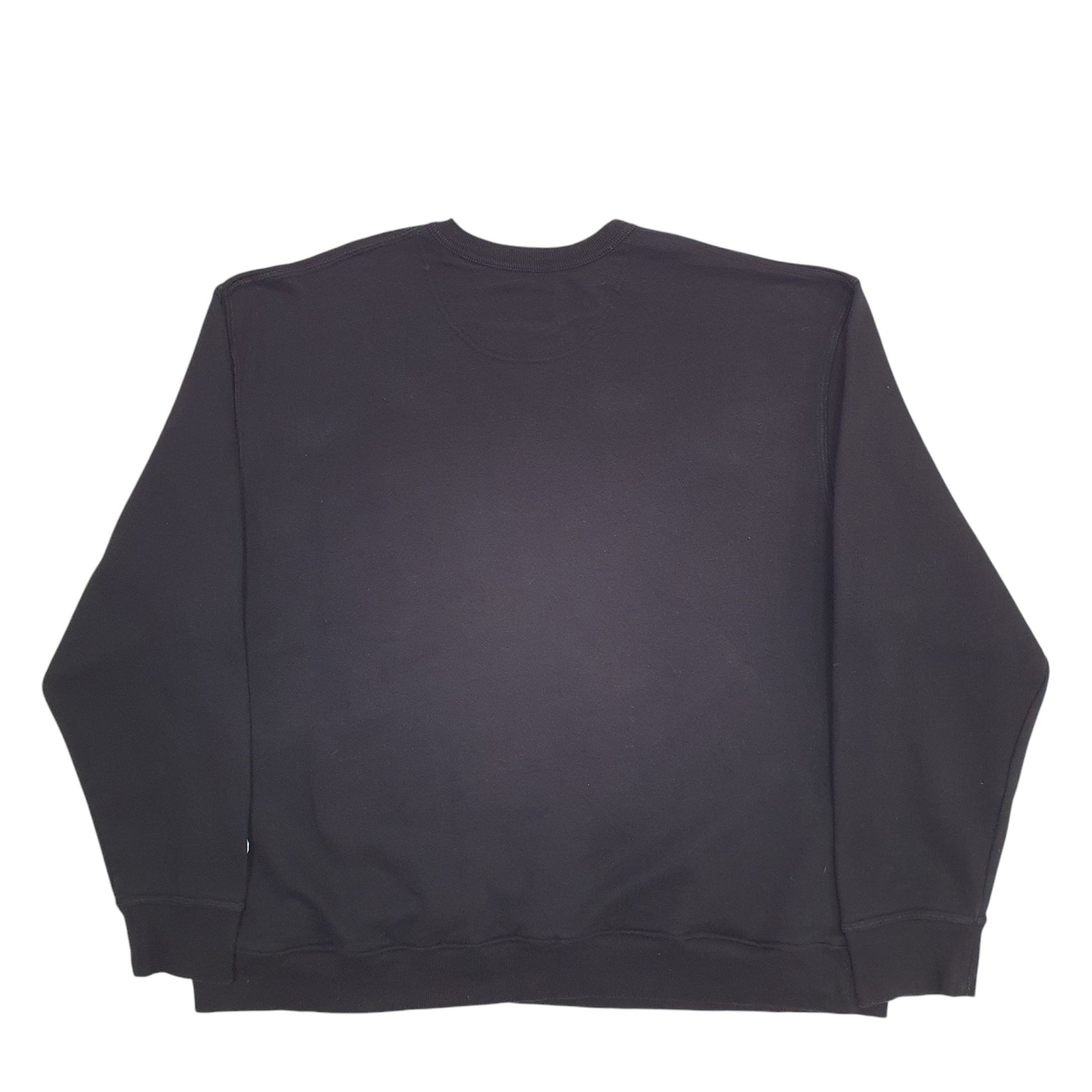Mens Black Champion  Crewneck Jumper
