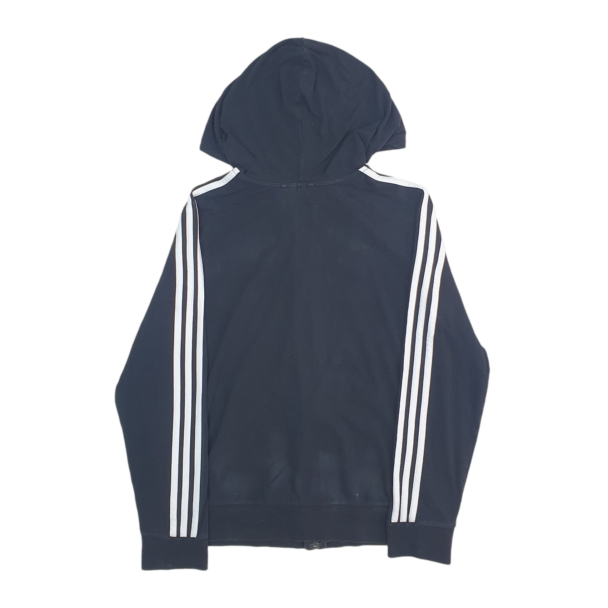 Womens Black Adidas  Full Zip Jumper
