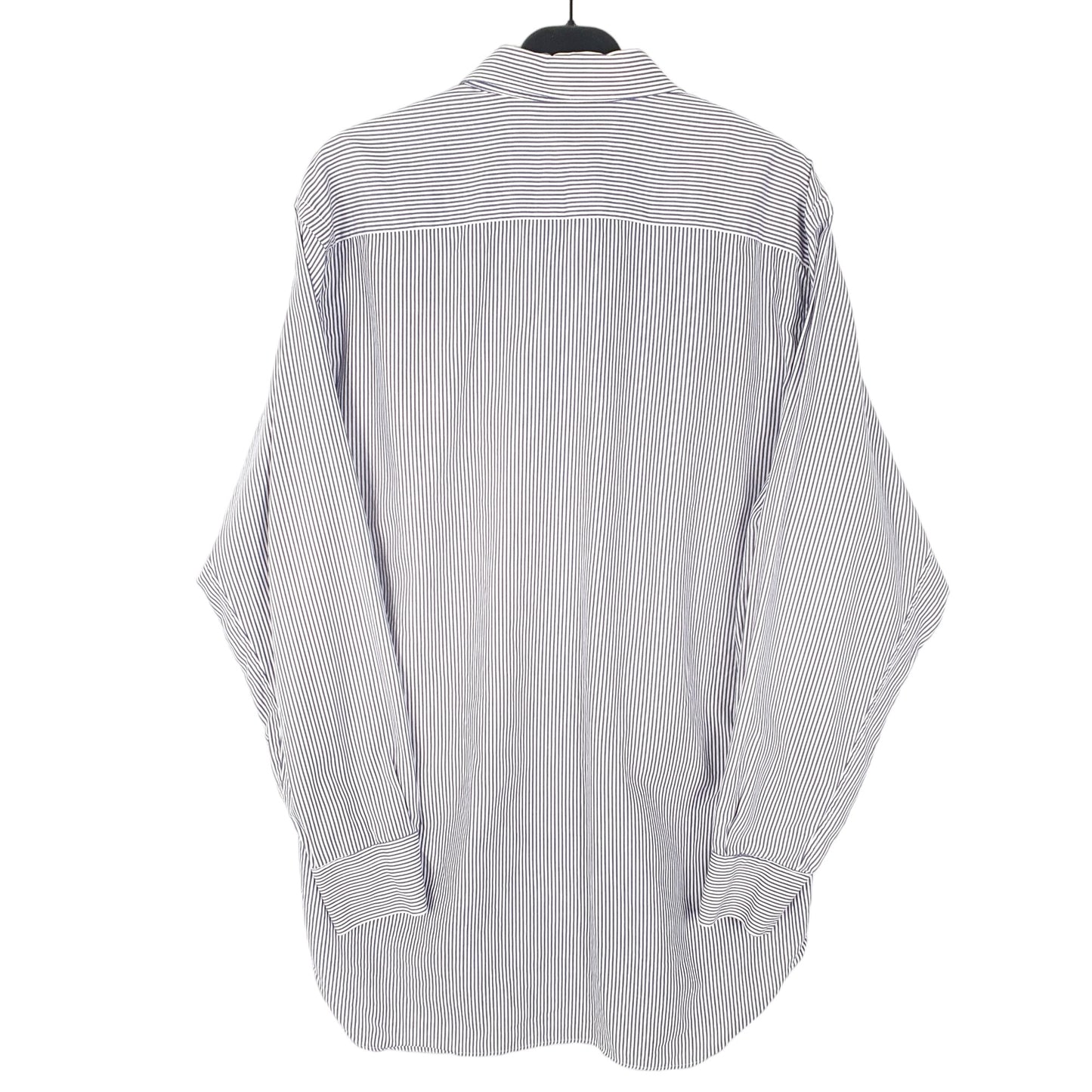 Mens White Salvatore Ferragamo  Long Sleeve Shirt