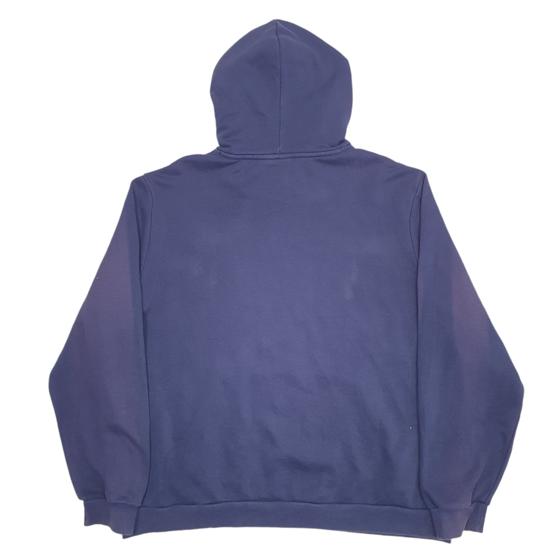 Mens Navy Puma Spellout Hoodie Jumper