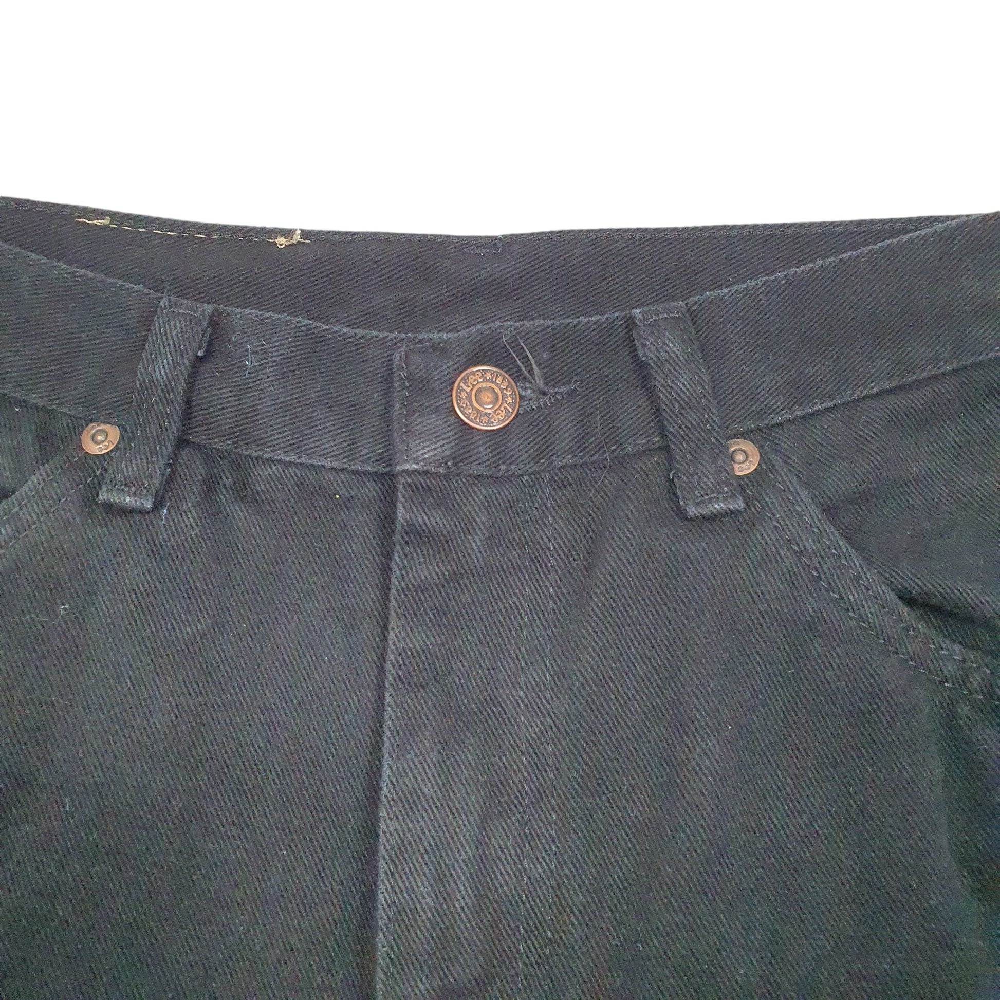 Mens Black Lee  Casual JeansW32 L32