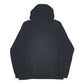 Mens Black Adidas Spellout Hoodie Jumper
