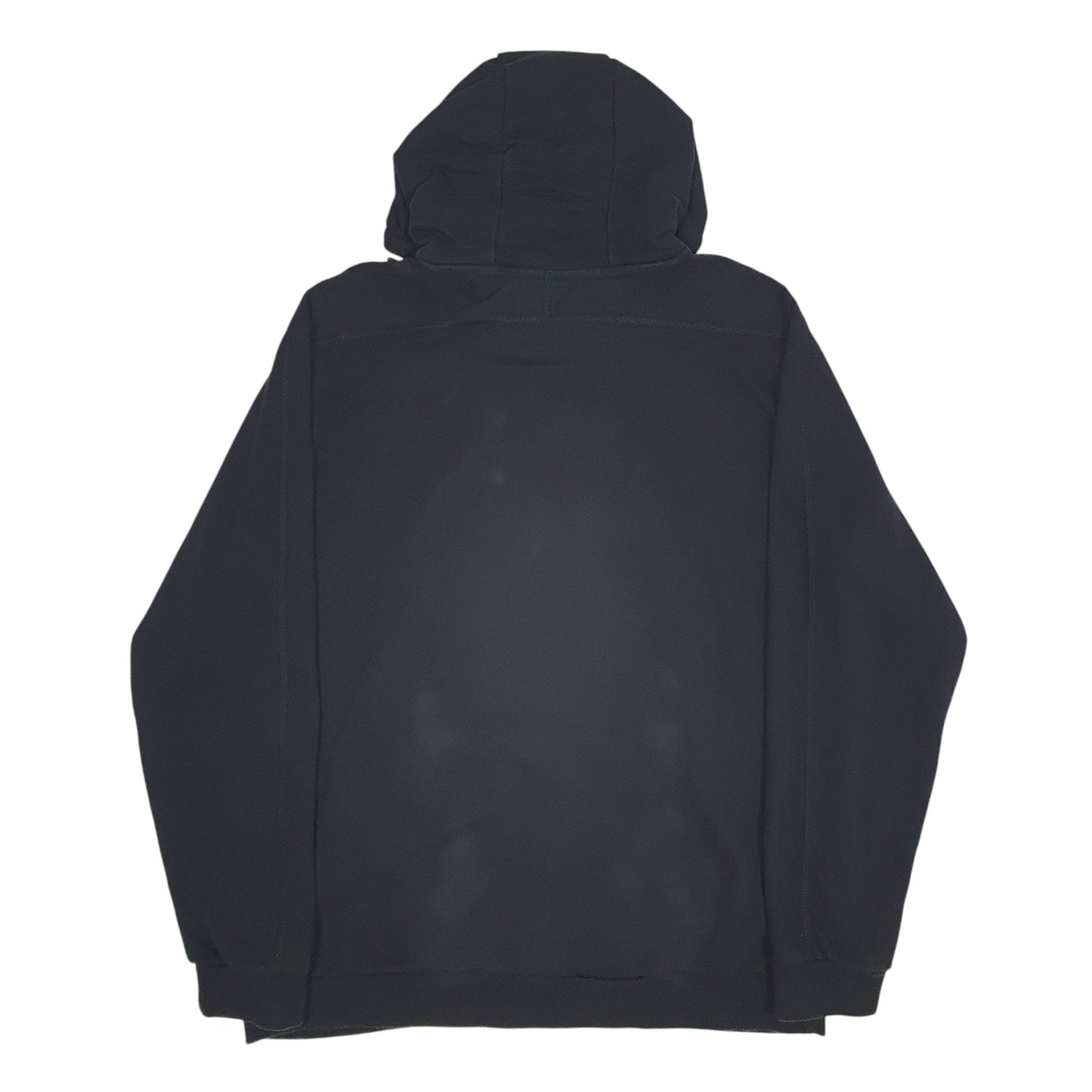 Mens Black Adidas Spellout Hoodie Jumper