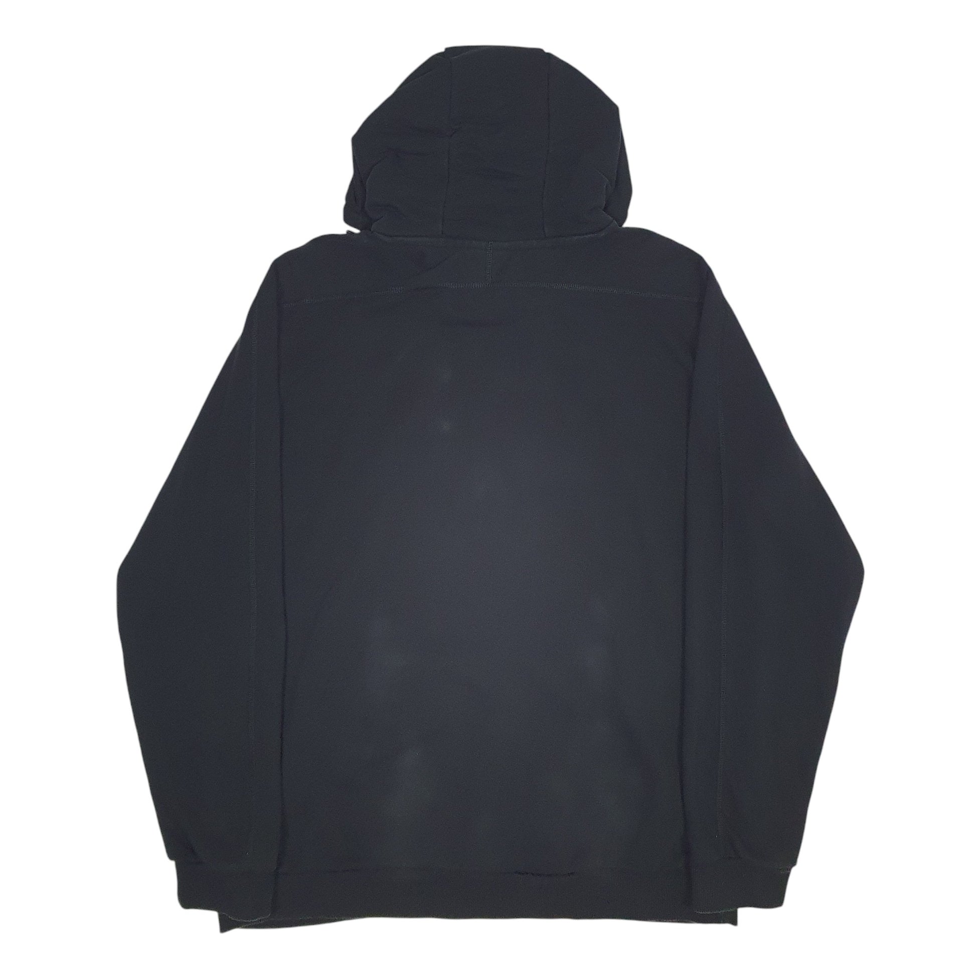 Mens Black Adidas Spellout Hoodie Jumper