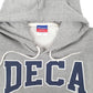 Mens Grey Champion Deca Hoodie Jumper