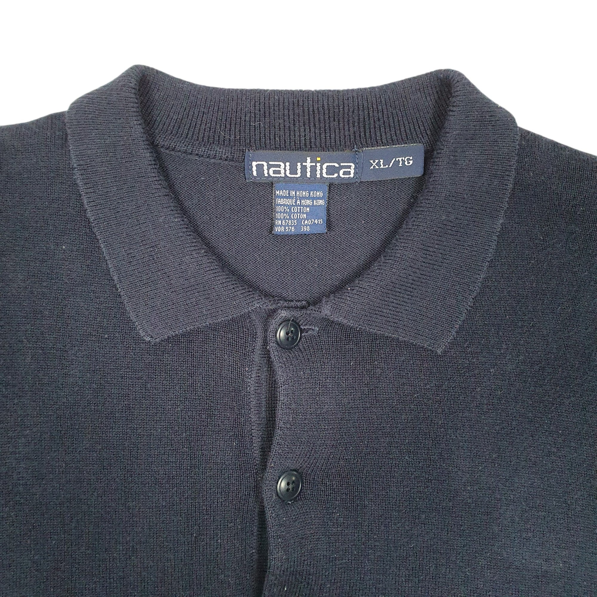 Vintage Nautica Cotton shops Mens Sweater Size XL