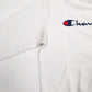 Mens White Champion  Hoodie Jumper