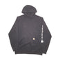 Mens Black Carhartt Workwear Hoodie Jumper