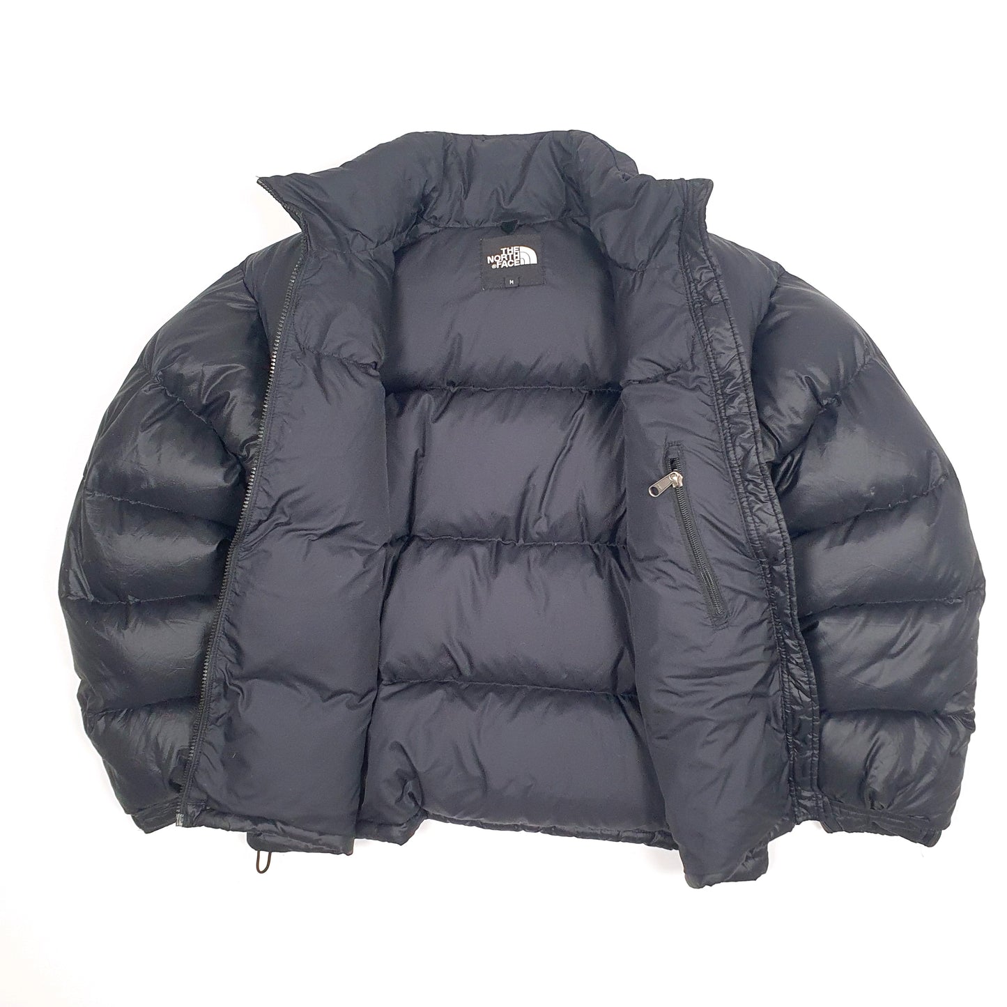 Mens Black The North Face Nuptse 700  Coat