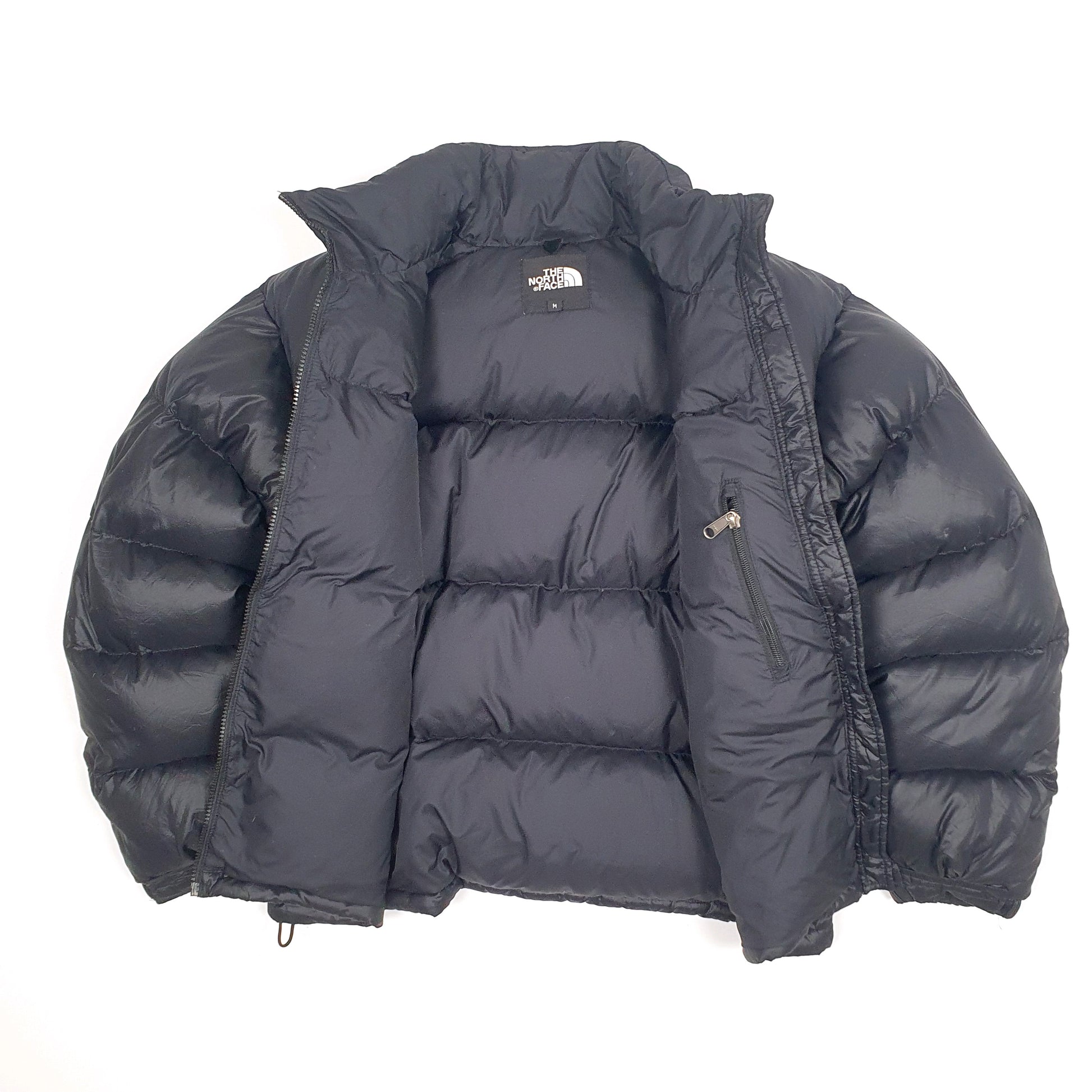 Mens Black The North Face Nuptse 700  Coat