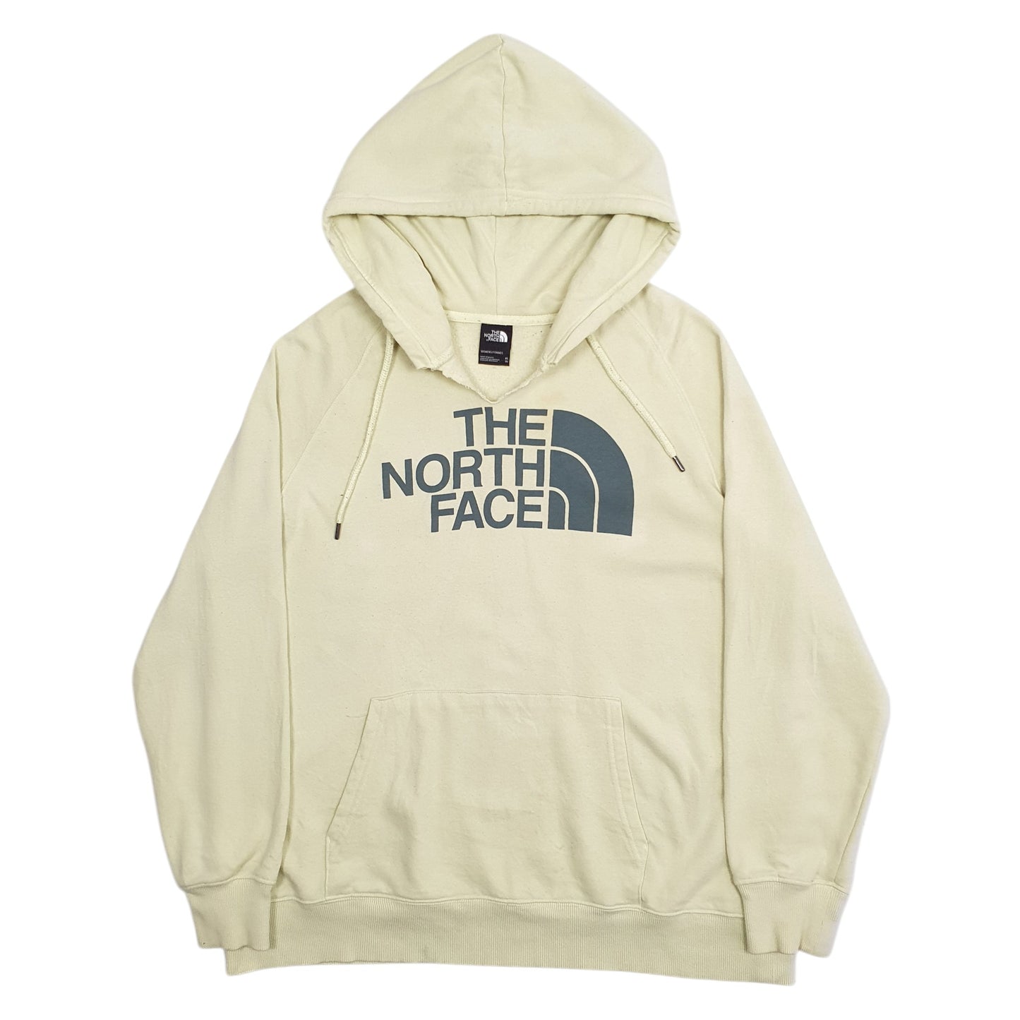 Womens Yellow The North Face Spellout Hoodie Jumper