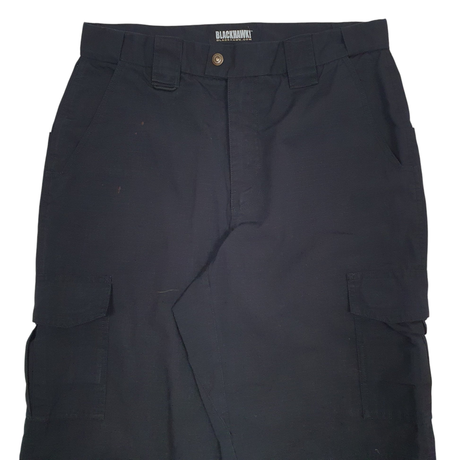 Mens Black Blackhawk Combat LT2 Tatical Pants Cargo Trousers