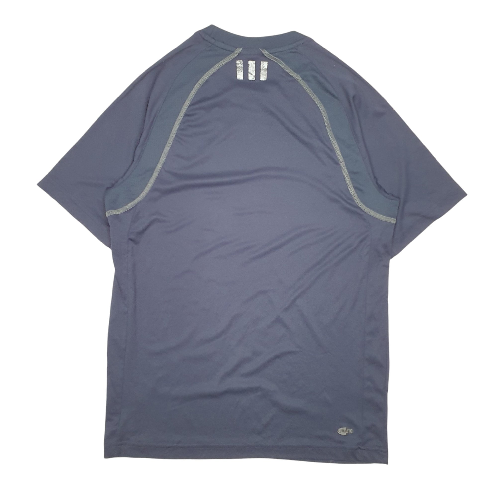 Mens Navy Adidas Active Climalite Short Sleeve T Shirt