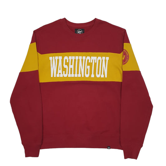 Mens Burgundy 47 Washington Football Crewneck Jumper