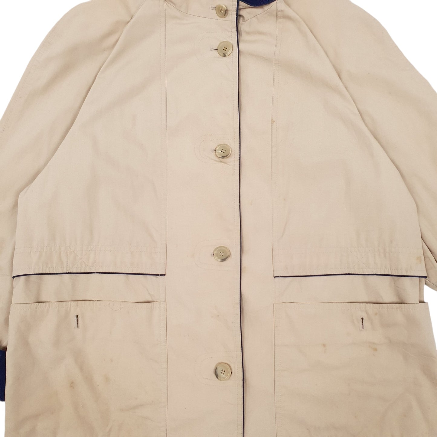 Womens Beige Towne London Fog   Coat