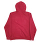 Mens Red Puma Spellout Hoodie Jumper